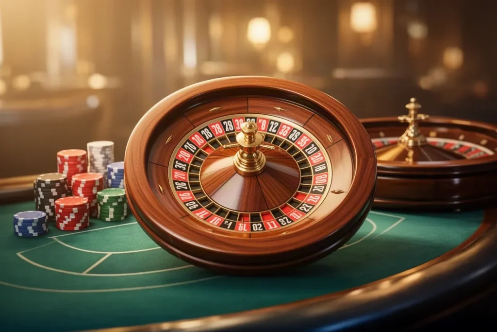 Ảnh minh hoạ bánh xe roulette cho mục hỏi đáp casino HB88